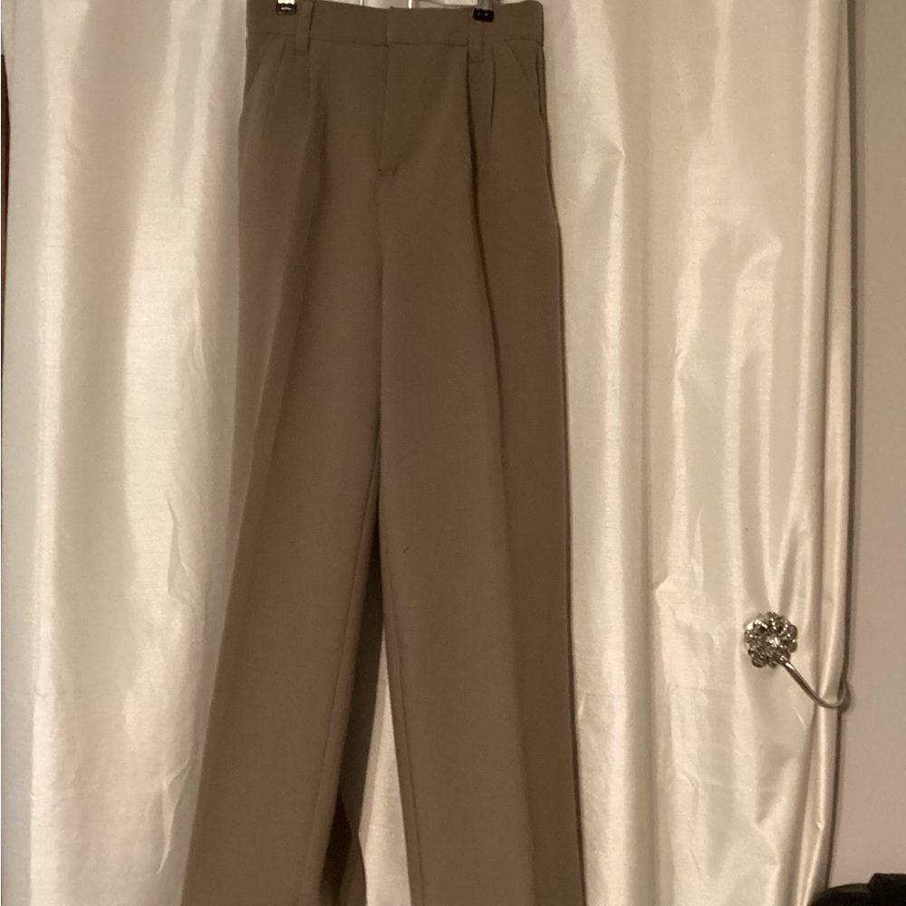 BYLT Basics Tan Trousers for Effortless Style